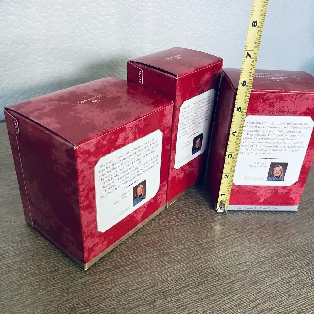 Hallmark Legend of Three Kings Christmas Ornaments Collection